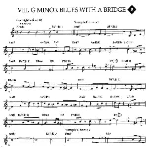 萨克斯谱 | Jazz Patterns For Improvisation Bb Frank Mantooth 9