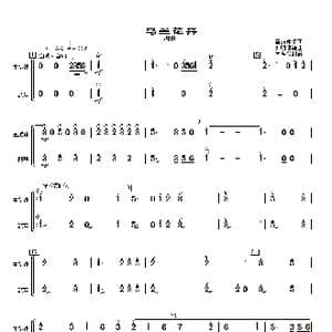 马兰花开_歌曲简谱_词曲: 雷振邦 刘明源编曲