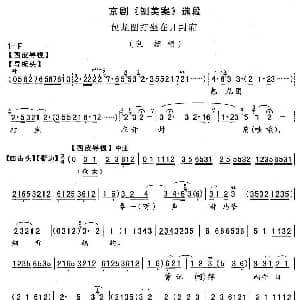 京剧谱 | 包龙图打坐在开封府 铡美案 选段 裘盛荣演唱版 裘盛荣