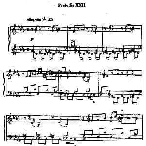 24 Preludes and Fugues Op.82 钢琴谱 尼古拉 凯帕斯汀