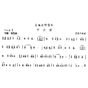 十大 云南花灯 中国民族民间舞曲选