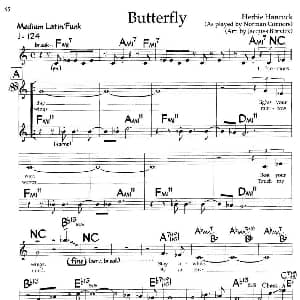 Butterfly 钢琴谱