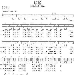 暖暖 吉他谱 梁静茹 小鱼吉他屋