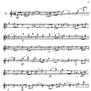 萨克斯谱 | 萨克斯练习曲合集 2—30 安德森