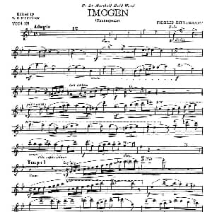 小提琴谱 | IMOGEN Shakespeare 小提琴 FIDELIS ZITTERBART