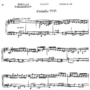 24 Preludes and Fugues Part.1 Op.45 钢琴谱 康斯坦汀诺维奇 谢德林