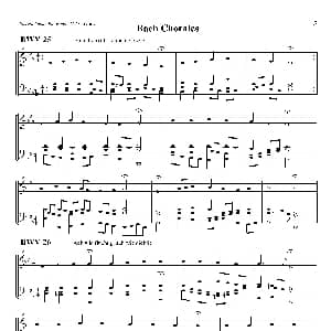 Bach Chorales 小号