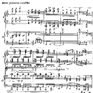 Rhapsody On A Theme Of Paganini Op.43 钢琴谱 谢尔盖 拉赫玛尼诺夫 Sergei Rachmaninov