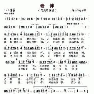 老伴_歌谱投稿