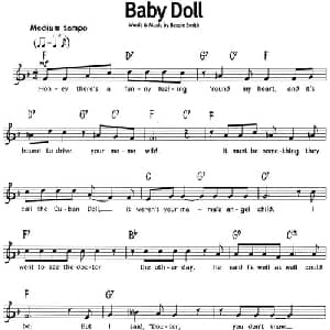 蓝调音乐:Baby Doll_外国歌谱