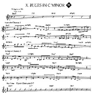 萨克斯谱 | Jazz Patterns For Improvisation Bb Frank Mantooth 11