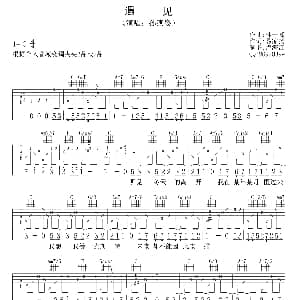 遇见 吉他谱 孙燕姿