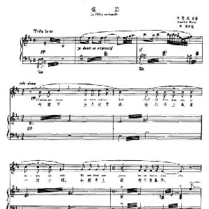 魔笛 法国 _外国歌谱_词曲: M.拉威尔