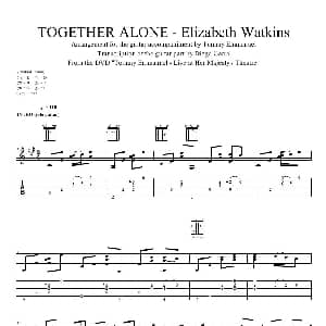 tommy emmanuel together alone 吉他谱