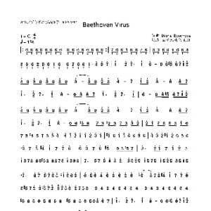 Beethoven Virus_歌曲简谱_词曲: Diana Boncheva