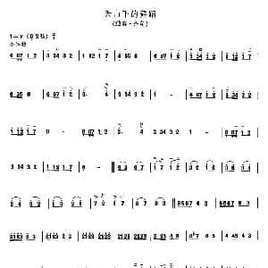 二胡谱 | 天山下的舞蹈