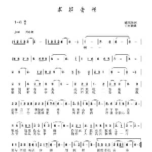 求解爱情_通俗唱法乐谱_词曲:戴雪海 于珂群