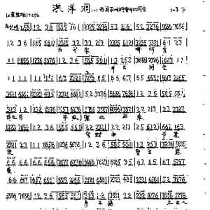 京剧 洪洋洞 杨延昭唱段2首_歌曲简谱