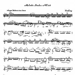 萨克斯谱 | 四十八首旋律练习曲之八