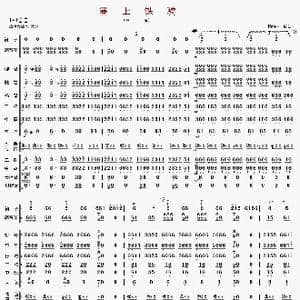 塞上铁骑_歌曲简谱_词曲: 杨慧林