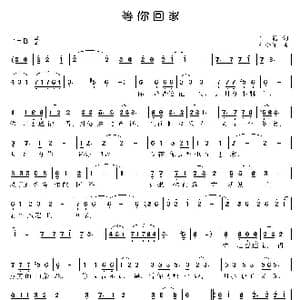 等你回家_歌曲简谱_词曲:王莉 王小军