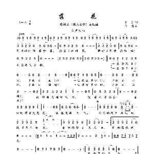 落花_歌曲简谱_词曲:于正 毛慧