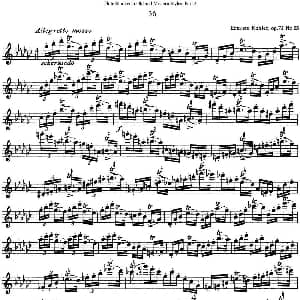 长笛曲谱 | 斯勒新老风格长笛练习重奏曲 第二部分 NO.36 Siegfried Thiele S. 斯勒