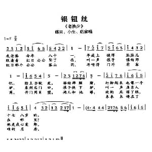 敦煌曲子戏 银钮丝 老换少 媒旦 小生 店家唱段