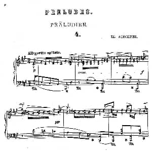 16 Preludes Op.9 钢琴谱 狄奥多 柯希纳