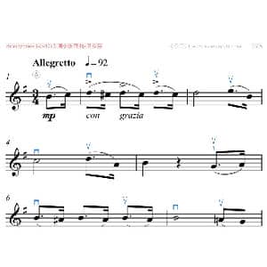 G大调小步舞曲 贝多芬_歌曲简谱_词曲: 贝多芬