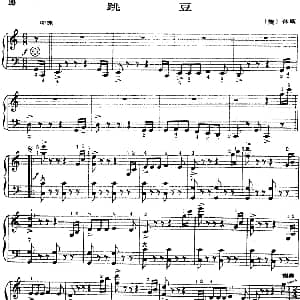 手风琴谱 | 手风琴世界名曲 跳豆 美 P 休斯