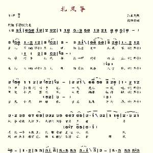 扎风筝_歌谱投稿_词曲:倪维德 填词