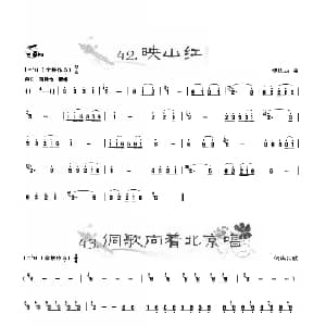 葫芦丝谱 | 葫芦丝曲精选 映山红 侗歌向着北京唱 王甲坤 王甲华编著
