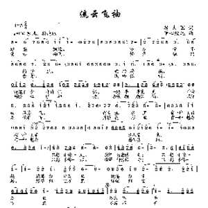 流云飞袖_歌曲简谱_词曲:赵大国 童心致远