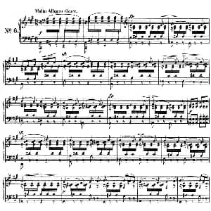 门德尔松无词歌Op.53 钢琴谱 门德尔松