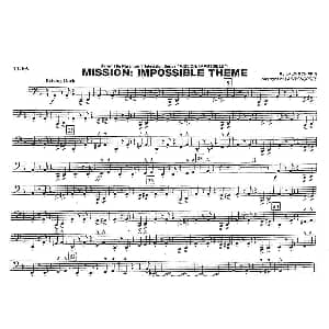 MISSION:IMPOSSIBLE THEME 分谱 大号