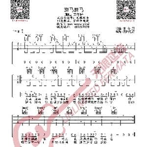 宋冬野 斑马斑马 吉他谱_歌曲简谱