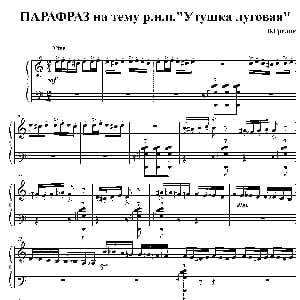 手风琴谱 | 牧场的鸭子