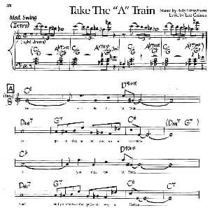 Take The"A"Train 钢琴谱