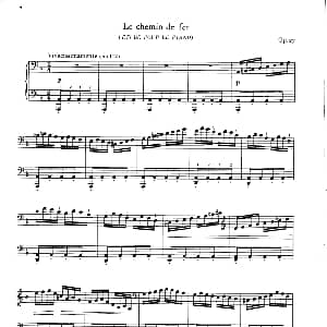 Le chemin de fer Op 27 钢琴谱 查理斯 沃伦汀 阿尔坎