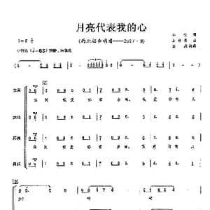 祖国不会忘记_歌谱投稿_词曲:月潭 曹进