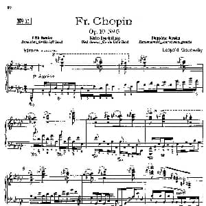 53首改编练习曲 钢琴谱 里奥鲍尔德 戈多夫斯基