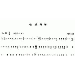 葫芦丝谱 | 哦！苏姗娜 福斯特