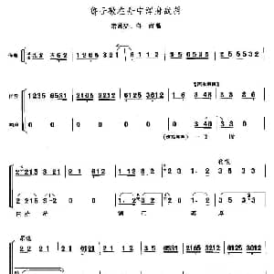 京剧谱 | 鲁子敬在舟中浑身战抖 群英会 诸葛亮鲁肃唱段 李少春