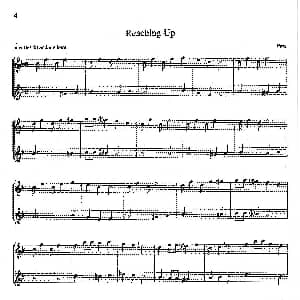 萨克斯谱 | 16首爵士二重奏 Reaching Up