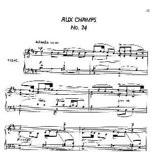 24 Characteristic Pieces Op.36 钢琴谱 安东 斯捷潘诺维奇 阿连斯基