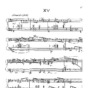 24 Preludes Op.53 钢琴谱 尼古拉 凯帕斯汀