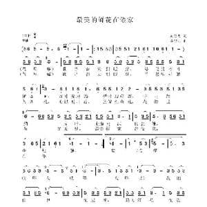 最美的鲜花在傣家_歌谱投稿_词曲:刘位循 聂思聪