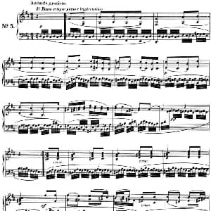 门德尔松无词歌Op.30 钢琴谱 门德尔松