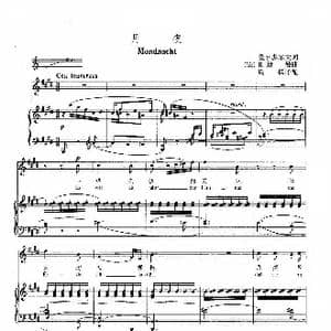 月夜_歌谱投稿